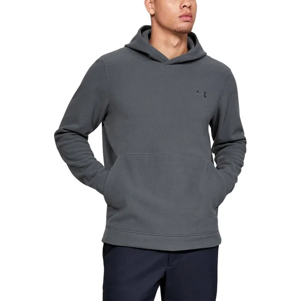 Under Armour Men's OffGrid Fleece Hoodie - Gray - XXL