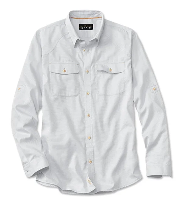Men's Clearwater Shirt, White, Size Large, Orvis