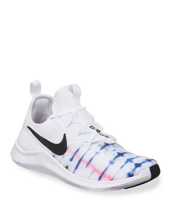 Nike Free TR 8 Amp White/Black/Sunset Pulse, Women's, Size: 5
