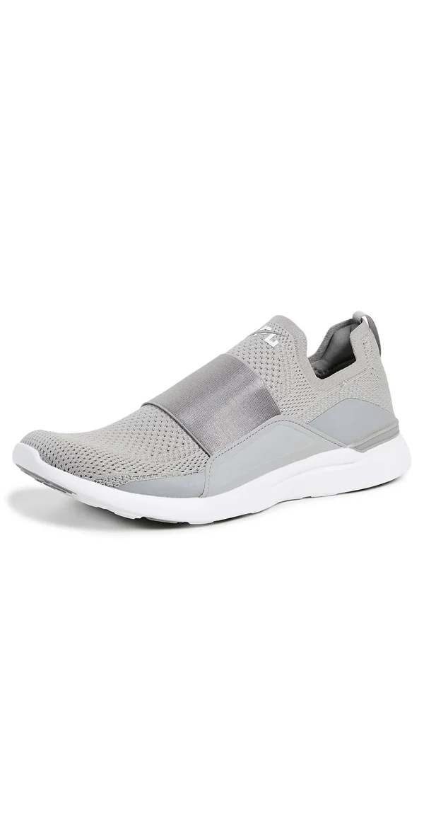 APL Men's Techloom Bliss Cement/White Shoes in Size 11 - Athletic Propulsion Labs