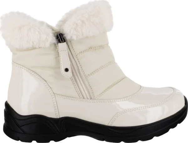 Easy Street White Winter Women's Easy Dry Frosty Waterproof Weather Boots