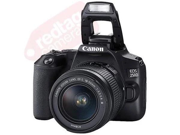 Canon Eos 250D, SL3 DSLR Camera w/ 18-55mm + 16GB 3 Lens Ultimate Accessory Kit