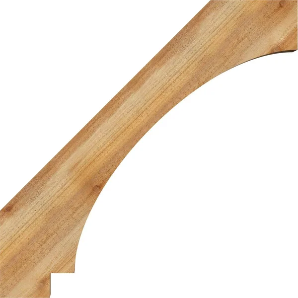 Ekena Millwork BRC06X30X36IMP00RWR 6x22W x 30x22D x 36x22H Imperial Rough Sawn Brace - Western Red Cedar