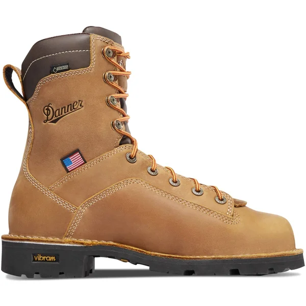 Men's Danner Quarry USA 8x22 Distressed Brown at Boots