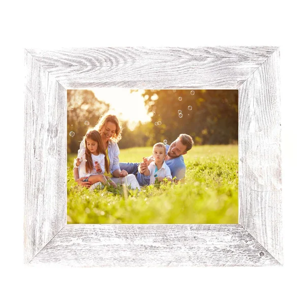 Rustic Farmhouse 3-Inch Picture Frame, White Wash 24x30