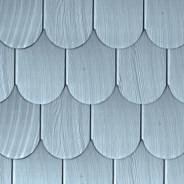 The Foundry 2001253 6x22W x 60x22L Exposure, Vinyl Round Shingles (20 Panels/Ctn. \x3d 50 Sq. Feet), 253 - Blueberry