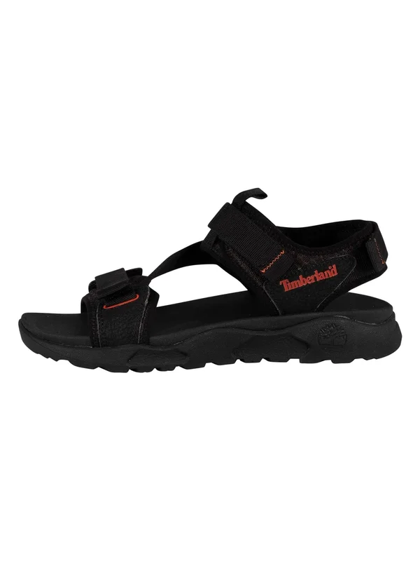 Timberland Men's Ripcord Backstrap Sandals - Black