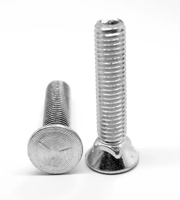 3/8x22-16 x 1 3/4x22 Coarse Thread Grade 5 Plow Bolt #3 Flat Head Medium Carbon Steel Zinc Plated Pk 350