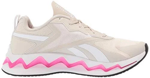 Reebok Women's Zig Elusion Energy Running Shoes in White/Alabaster Size 9.0