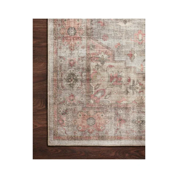 Loloi II Heidi HEI-02 Dove Spice Rug - 5 ft x 7 ft 6 in