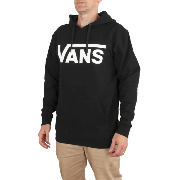 Vans Classic Pullover Hoodie – Black - White