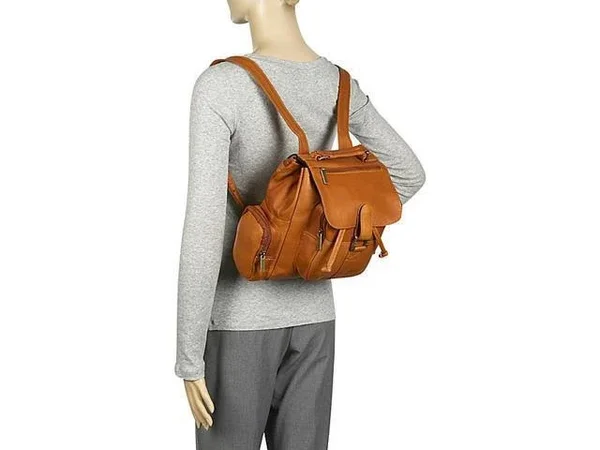 David King Mid Size Top Handle Backpack Black
