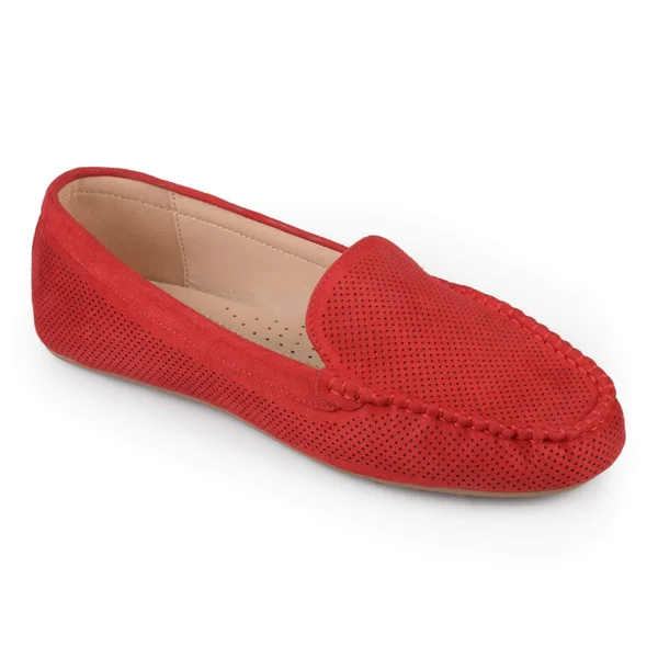 Journee Collection, Halsey Red, 11, Women's Shoes