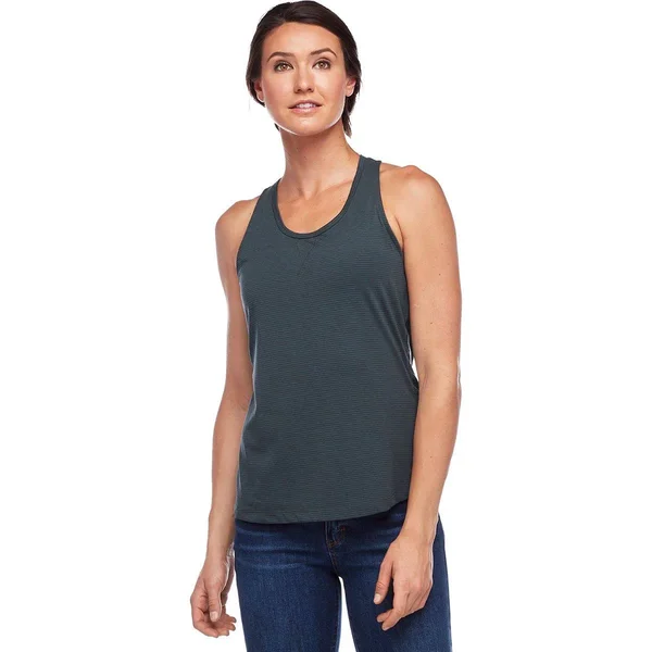 Black Diamond Women's Splitter Tank - Small - Carbon Stripe