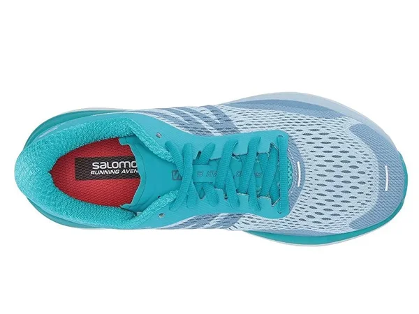 Salomon Women's Sonic RA Max 2 Running Shoes Cashmere Blue - Bluebird, Illusion Blue 9