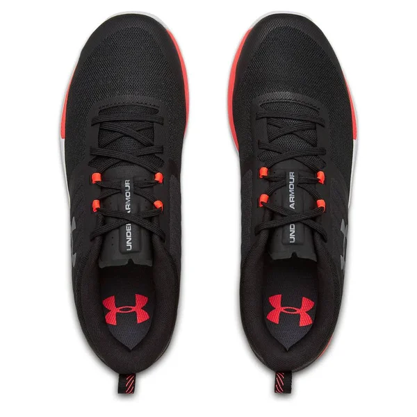 Under Armour TriBase Thrive Black/Beta Red/Pitch Gray, Men's, Size: 9