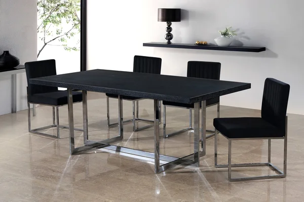 Meridian Furniture Giselle Black Velvet Dining Chair (Set of 2)