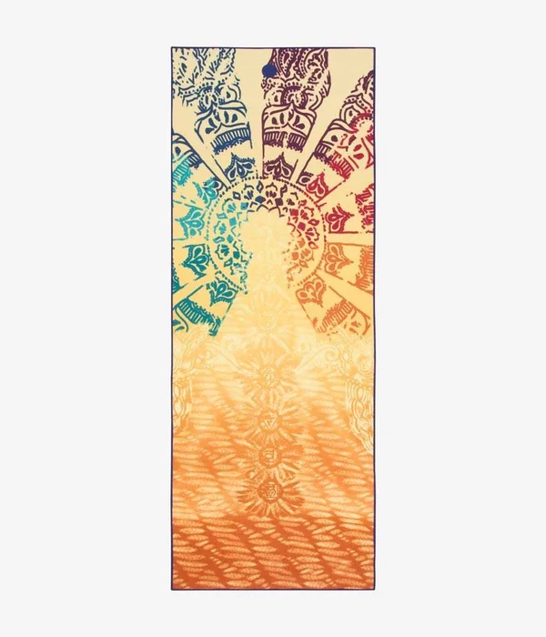 Manduka Yogitoes Yoga Mat Towel - Green