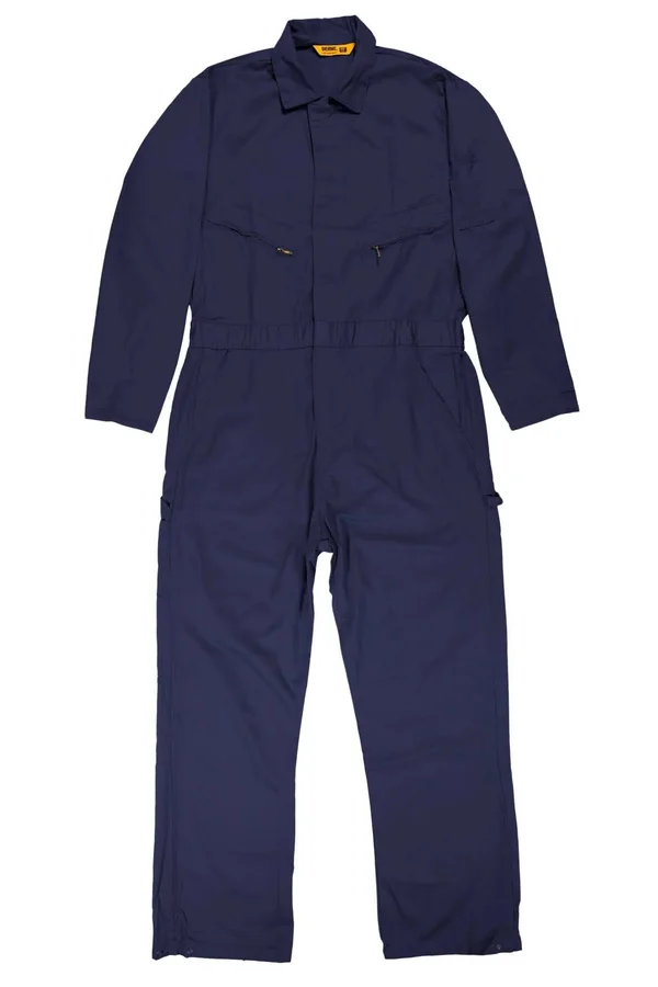 Berne Deluxe Unlined Coverall Size 3XLR/58R Regular (Navy)