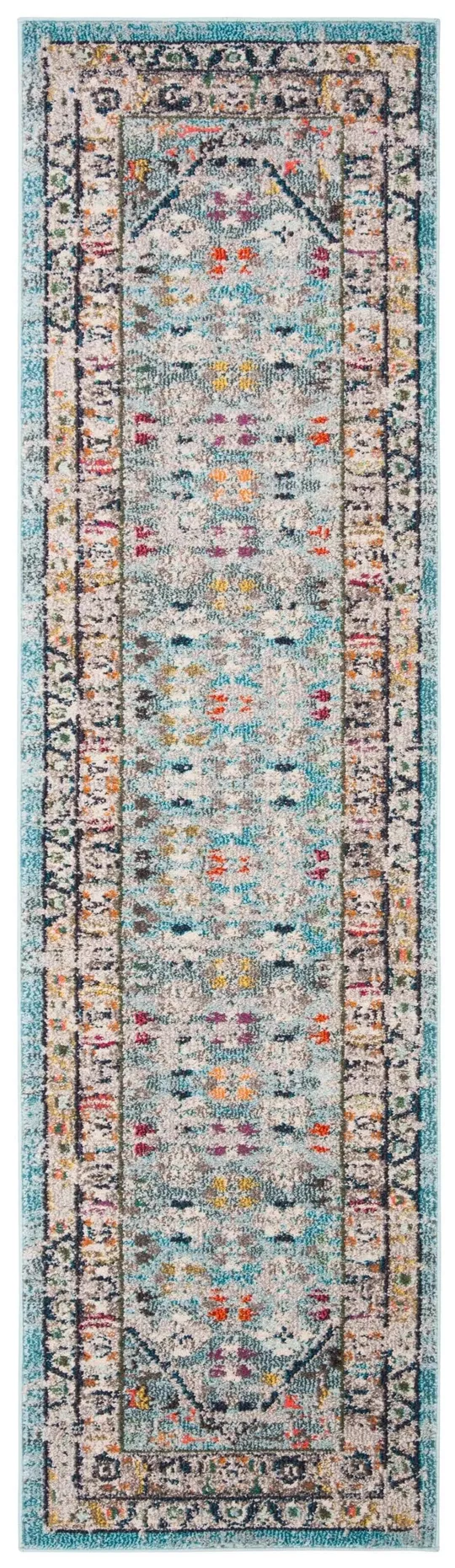 Safavieh Monaco Gulriz Boho Rug - Blue/Light Grey - 2&2x22 x 10&