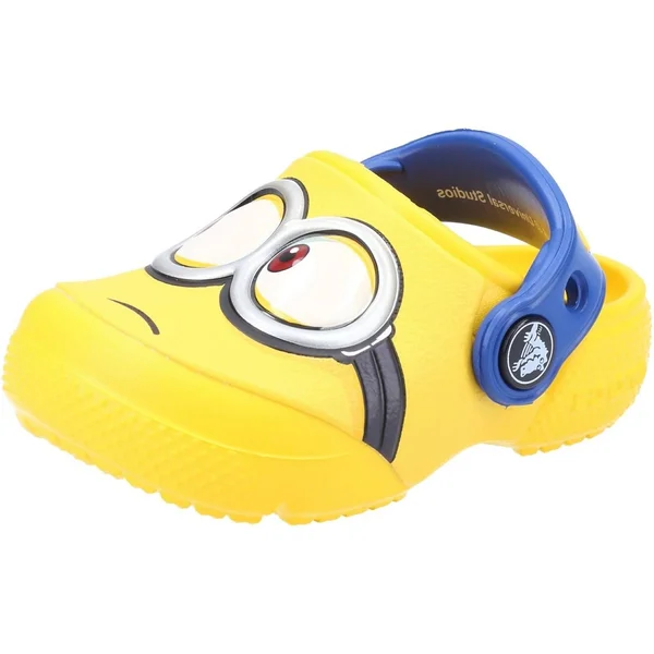 Crocs Kids Yellow Minions Fun Lab Clogs