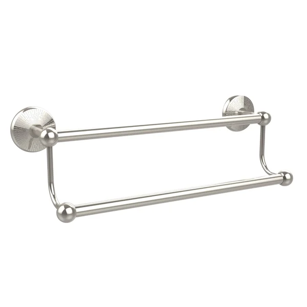 Allied Brass PMC-72/18 Prestige Monte Carlo Collection 18 inch Double Towel Bar - Polished Nickel