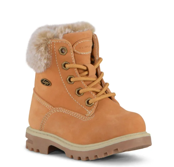 Lugz Toddler Empire Hi Fur 6-Inch Boots, Toddler Unisex, Size: 8, Pink