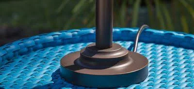 Kenroy Home 33154ORB Harbour Outdoor Table Lamp in Oil Rubbed Bronze