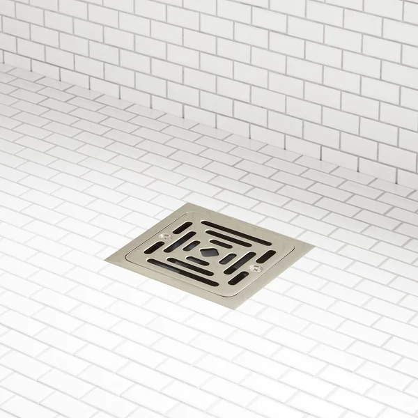 Signature Hardware 446693 Adelphi Square Shower Drain - Oil Rubbed Bronze
