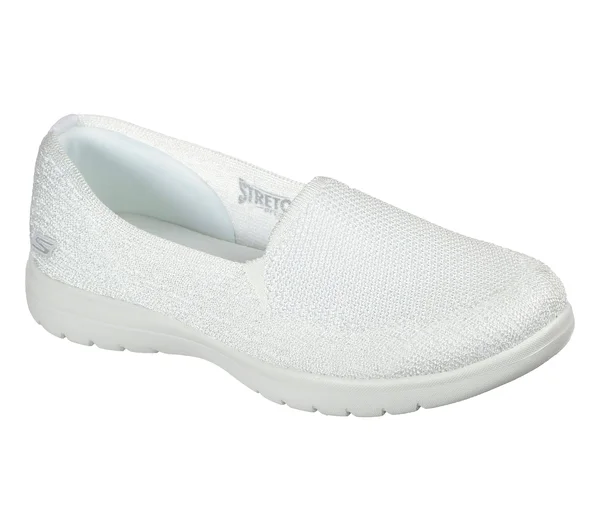 Skechers Women's on The Go Flex - Beloved Shoe, White, 8.0
