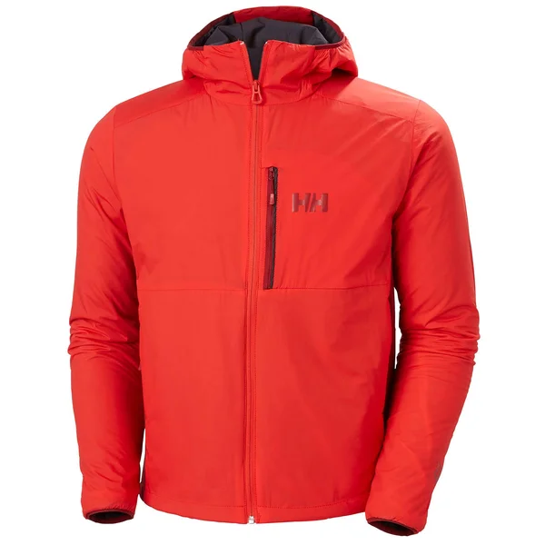 Helly Hansen Men's Odin Stretch Hooded Light Insulator Jacket Red M