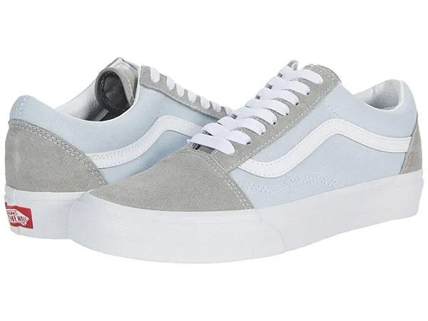 Vans Classic Sport Old Skool (Drizzle/Ballad Blue) 9.5