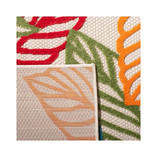 Safavieh Clearance Cabana CBN399A Ivory Rug, 6&7x22x6&7x22 - Round