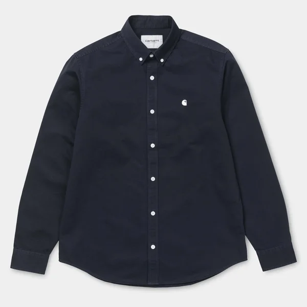 Carhartt WIP Madison Shirt, Dark Navy