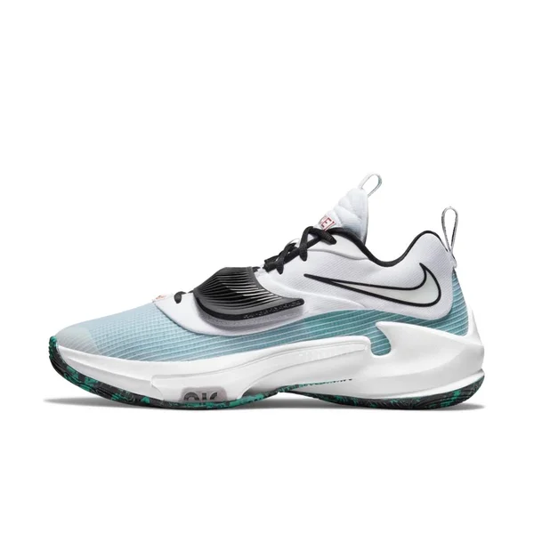 Nike Zoom Freak 3 Basketball Shoes in White - Size: 5, DA0694-101
