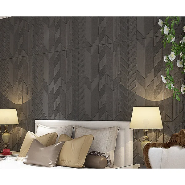 Premium Peel and Stick 3D Embossed Form Wall PANEL - 28x22x28x22/pc - LightGrey - 50pc