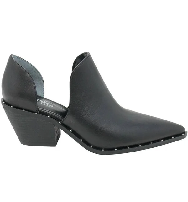 Charles by Charles David Women's Parson Cut-Out Booties - Dark Brown