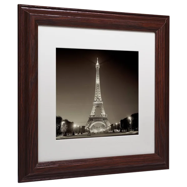 Trademark Art Alan Blaustein 'Tour Eiffel I' Matted Framed Art