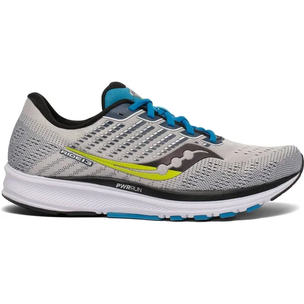 Men's Saucony Ride 13 - Stone/Cobalt - Size 10.5