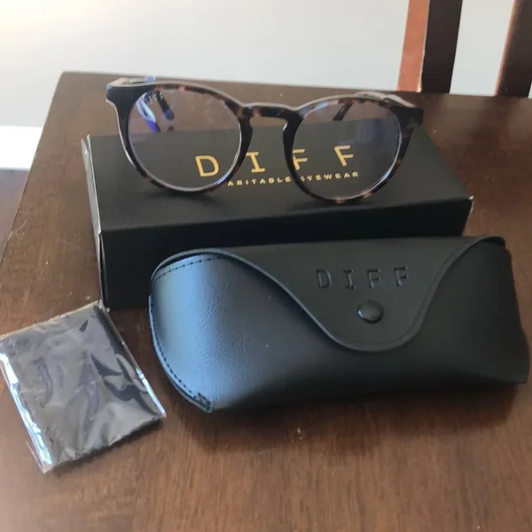 Diff Eyewear Sawyer Blue Light Blocking Glasses - Brown - Women's