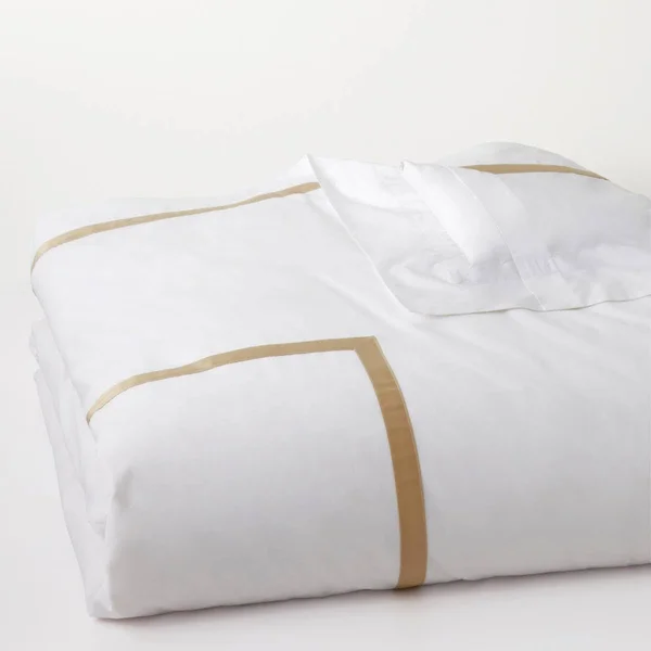 Matouk Lowell Duvet Cover - Azure