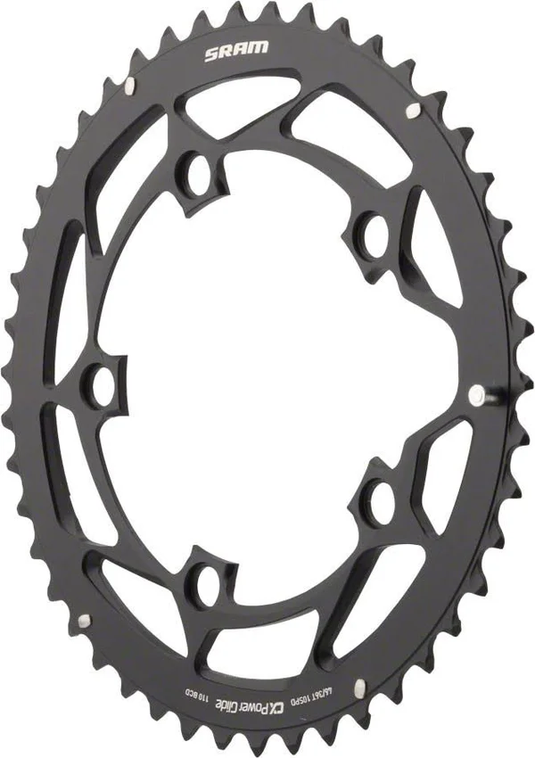 SRAM 10-Speed Chainring for GXP - Black - 46T