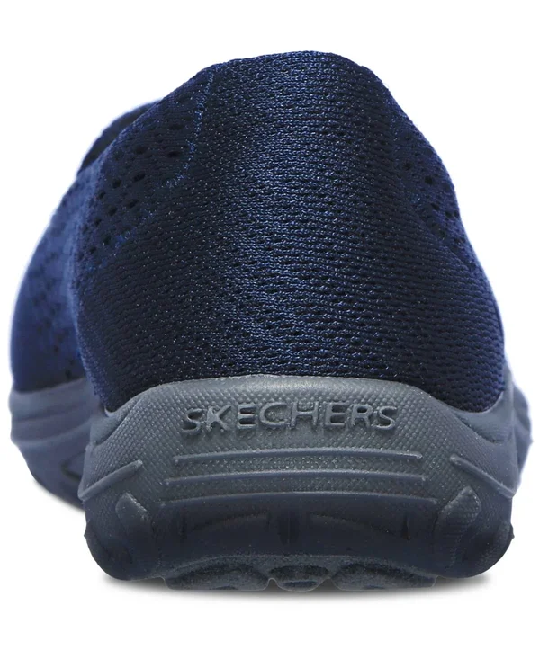 Skechers Women's Relaxed Fit Reggae Fest Pillows Slip-On - Navy