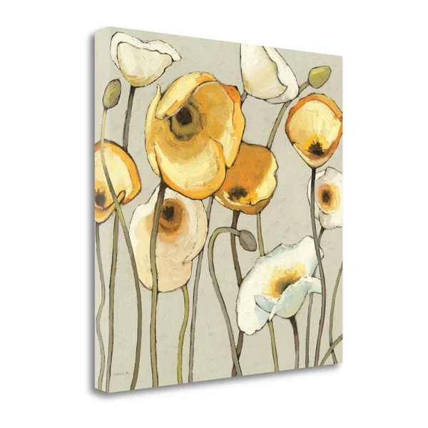 Jaune Gris II by Shirley Novak, 30x22 x 30x22 Fine Art Print on Gallery