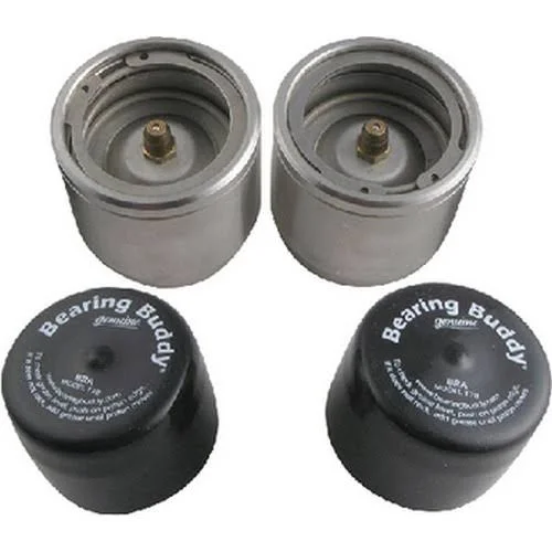 Bearing Buddy Stainless Steel Trailer Wheel Bearing Protector, 2 Pack