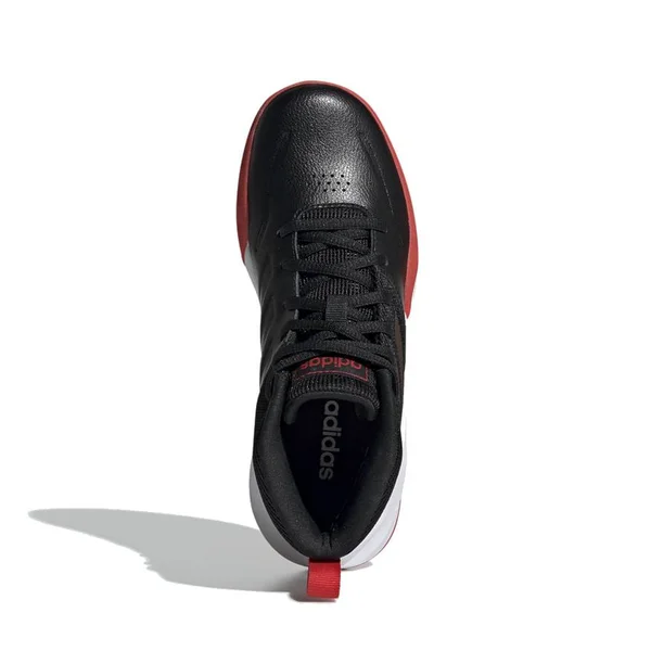 Adidas Boys& Own The Game Basketball Shoes, Wide - Black
