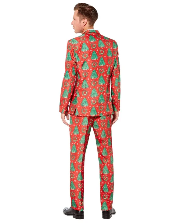 Men's Red Christmas Suit