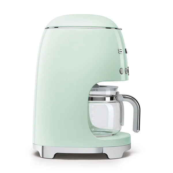 Smeg 50&s Retro Style Aesthetic Drip Coffee Machine - Pastel Green
