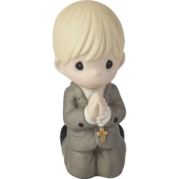 Precious Moments Remembrance of My First Communion Boy Figurine