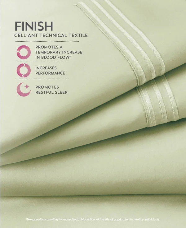 PureCare Premium Celliant Sheet Set King - Dove Grey